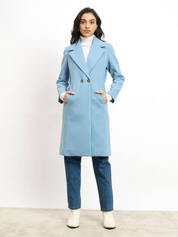 SALT Attire - Lauren Double Breasted Longline Overcoat
