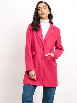 SALT Attire - Olwen Single Breasted Thigh Length Overcoat