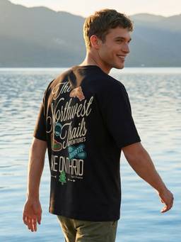 Nobero - Premium Black Oversized T-Shirt