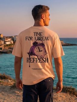 Nobero - Premium Pink Oversized T-Shirt
