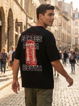 Nobero - Premium Black Oversized T-Shirt