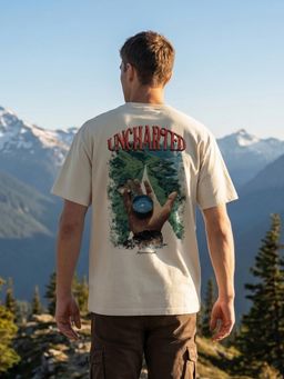 Nobero - Premium Beige Oversized T-Shirt