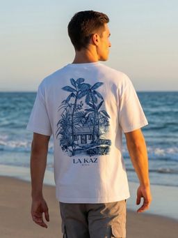 Nobero - Premium White Oversized T-Shirt