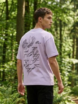 Nobero - Premium Purple Oversized T-Shirt