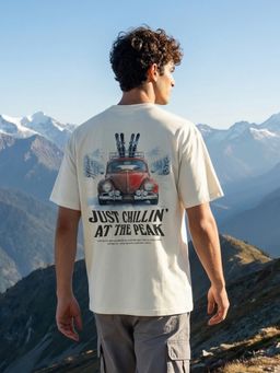 Nobero - Premium White Oversized T-Shirt