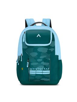 Aristocrat - Unisex Green Graphic Printed Backpack (One Size)