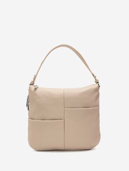 CARPISA ITALIA - Women Yukon Cream Shoulder Bag with Detachable Strap (M)