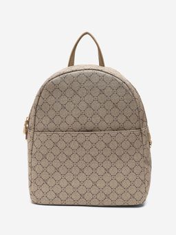 CARPISA ITALIA - Women Diana Taupe Printed Backpack (M)