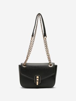 CARPISA ITALIA - Women Minerva Black Shoulder Bag (M)