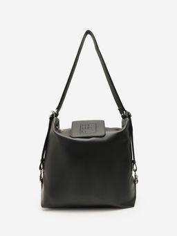 CARPISA ITALIA - Women Olanka Black Shoulder Bag (L)
