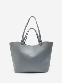 CARPISA ITALIA - Women Mimosa Grey Solid Tote Bag (L)