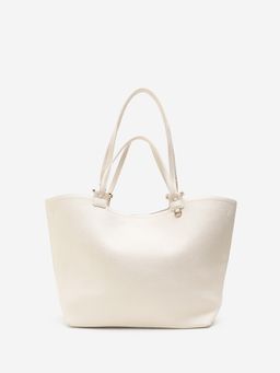 CARPISA ITALIA - Women Mimosa White Solid Tote Bag (L)