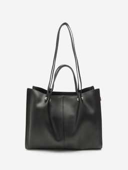 CARPISA ITALIA - Women Aster Black Solid Tote Bag (L)