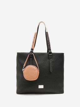 CARPISA ITALIA - Women Lucille Black Tote Bag with Pouch (L)