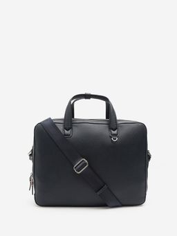 CARPISA ITALIA - Men Upday Pro Navy Blue Messenger Bag with Detachable Strap (L)