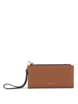 MIRAGGIO - Women Car Brown Wristlet Wallet (S)