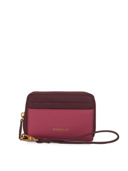 MIRAGGIO - Women Ellie Pink Colorblock Wallet (S)