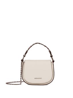 MIRAGGIO - Women Damie White Solid Crossbody Sling Bag (S)