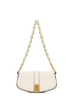 MIRAGGIO - Women Stefanie White Shoulder Bag (M)
