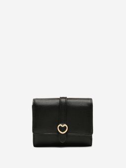 CARPISA ITALIA - Women Dalia Black Textured Wallet (S)