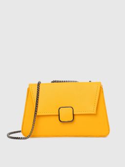 Caprese - Women Lilo Yellow Sling Bag (M)