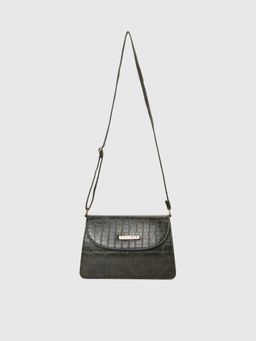 Caprese - Women Sarah Olive Textured Sling Bag (M)