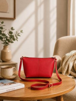 Caprese - Women Texa Red Sling Bag (M)