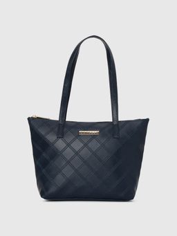 Caprese - Women Zen Navy Blue Tote Bag (S)