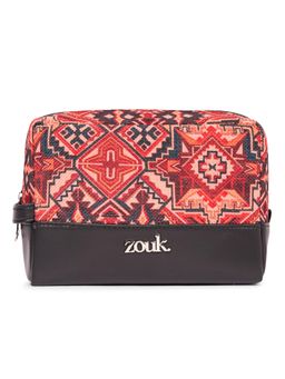Zouk - Women Red Patan Patola Raha Pouch (M)