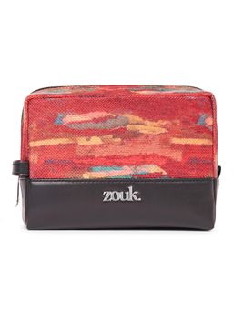 Zouk - Women Red Arcane Patina Raha Pouch (S)