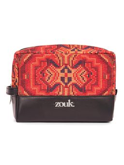 Zouk - Women Orange Konark Chroma Raha Pouch (S)