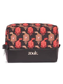 Zouk - Women Multi-Color Kashi Kinkhab Raha Pouch (S)
