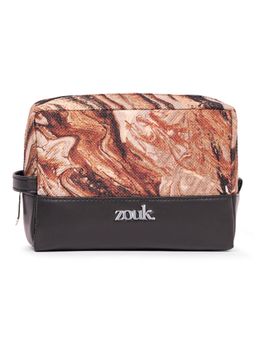 Zouk - Women Brown Kumaon Muse Raha Pouch (S)