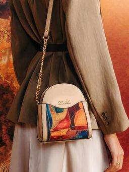 Zouk - Women Multi-Color Mehr Structured Sling Bag (One Size)