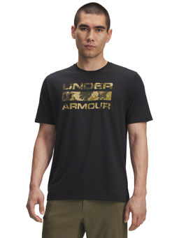 Under Armour - Black Printed Regular Fit T-shirt