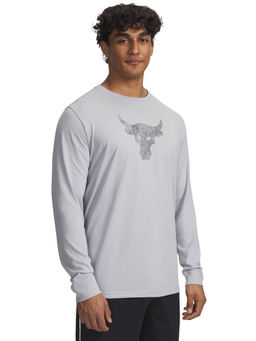 Under Armour - Grey Solid Regular Fit T-shirt