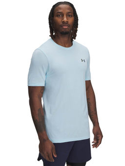 Under Armour - Blue Solid Regular Fit T-shirt