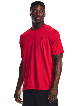 Under Armour - Red Solid Regular Fit T-shirt