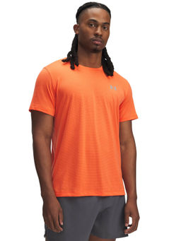 Under Armour - Orange Solid Regular Fit T-shirt