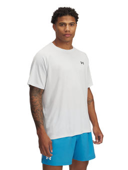 Under Armour - White Solid Regular Fit T-shirt