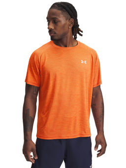 Under Armour - Orange Solid Regular Fit T-shirt
