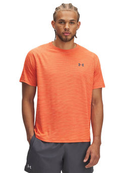 Under Armour - Orange Solid Regular Fit T-shirt