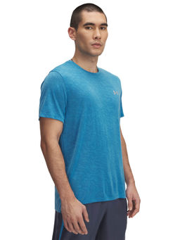 Under Armour - Blue Solid Regular Fit T-shirt