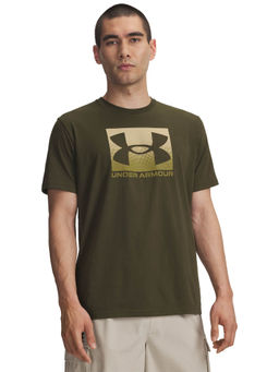 Under Armour - Olive Printed Regular Fit T-shirt