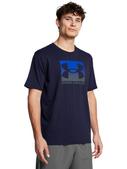 Under Armour - Blue Printed Regular Fit T-shirt