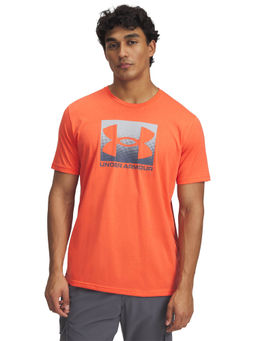 Under Armour - Orange Solid Regular Fit T-shirt
