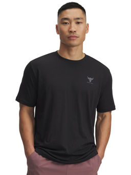 Under Armour - Black Solid Regular Fit T-shirt