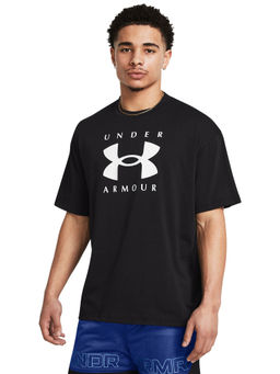 Under Armour - Black Solid Regular Fit T-shirt