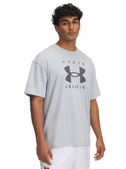 Under Armour - Grey Solid Regular Fit T-shirt