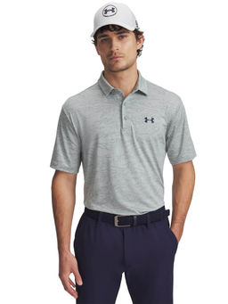 Under Armour - Green Solid Regular Fit Polo T-shirt